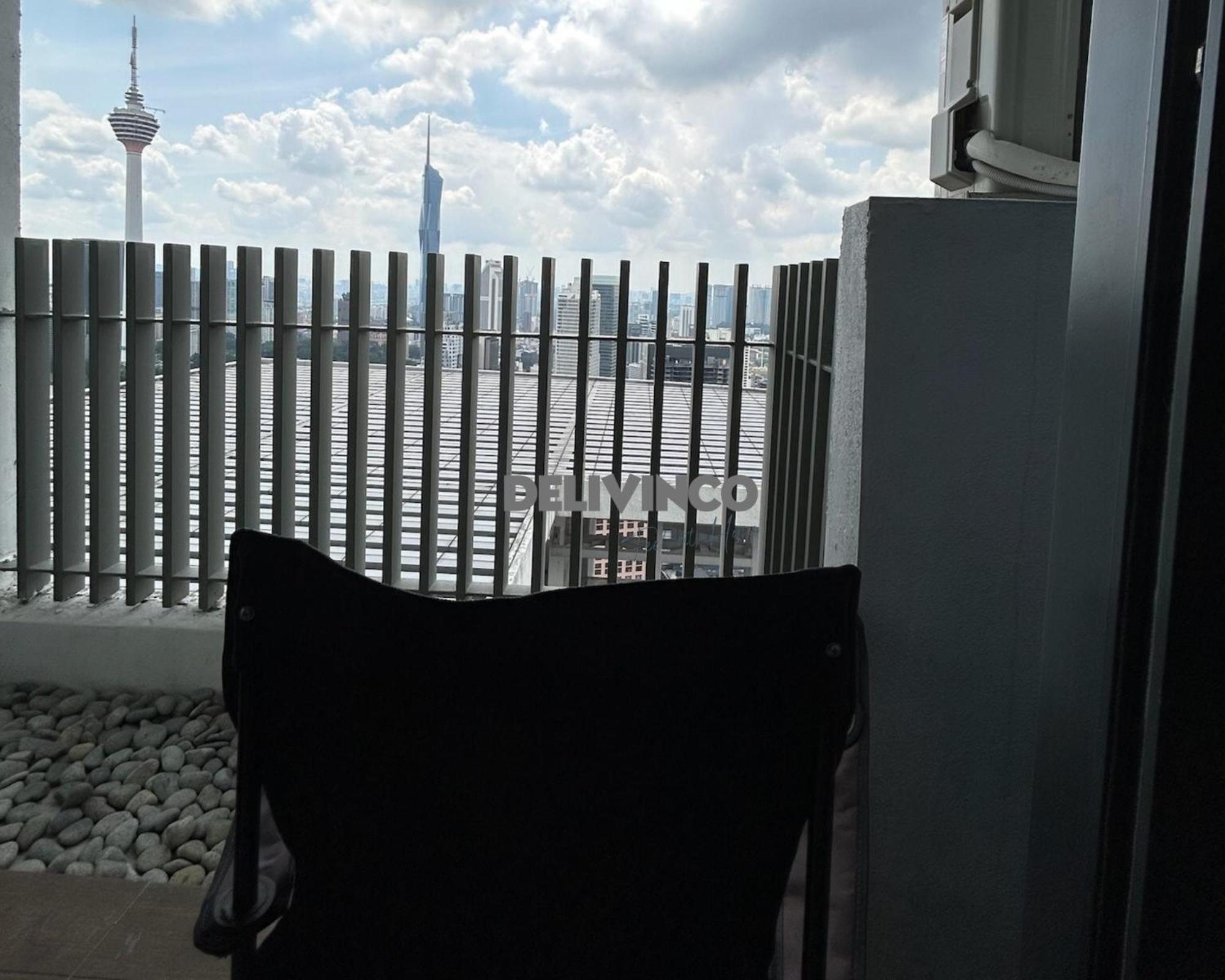 The Luxe - Klcc View - 3 Pax Balcony At 41 Floor Pangsapuri Kuala Lumpur