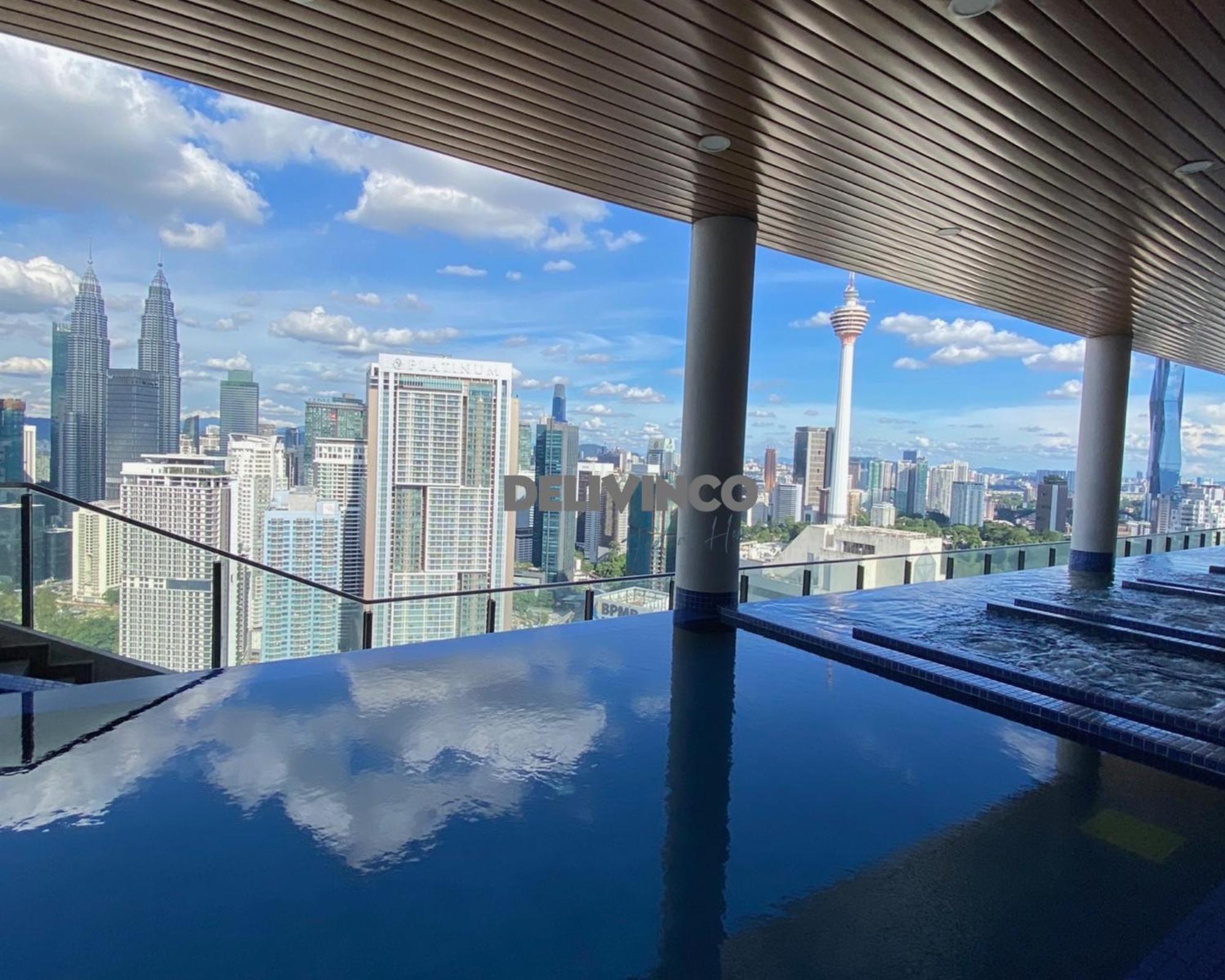 The Luxe - Klcc View - 3 Pax Balcony At 41 Floor *